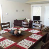 View from the guest house deck