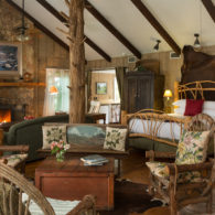 The Dog Trot House at Blisswood Bed and Breakfast Ranch is the perfect place for your small group getaway.