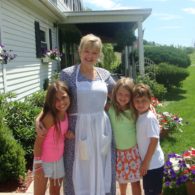 Ms Sherry saying goodbye to our guests.