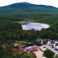 Swinging with a view of Mt Monadnock
