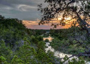 Sunset at Scurlock Farms Vacation Rentals Georgetown TX (Austin)