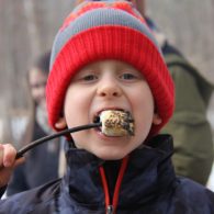 Swinging with a view of Mt Monadnock
