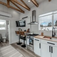 tiny home living area