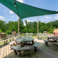 Vintage 1850's log cabin at Heritage Farm