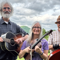 Open mike night at the farm - most Fridays. Ellen and EJ helping out, VERY casual and supportive.